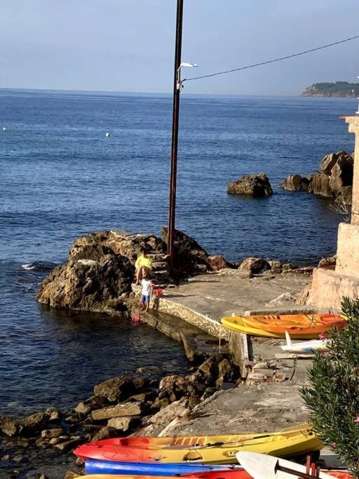 Cabanon Moderne, Les Pieds Dans L'Eau, 2 Chambres Le Pradet Esterno foto