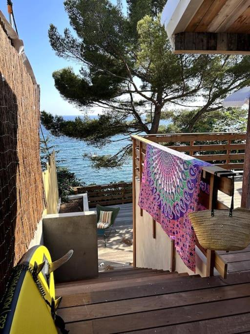 Cabanon Moderne, Les Pieds Dans L'Eau, 2 Chambres Le Pradet Esterno foto