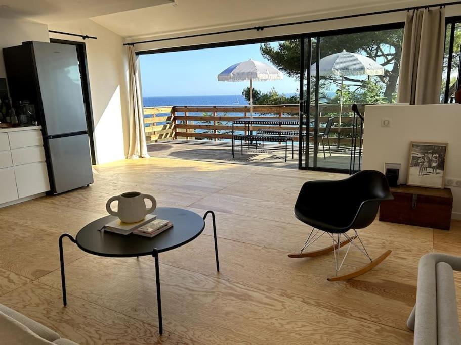 Cabanon Moderne, Les Pieds Dans L'Eau, 2 Chambres Le Pradet Esterno foto