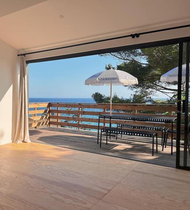 Cabanon Moderne, Les Pieds Dans L'Eau, 2 Chambres Le Pradet Esterno foto