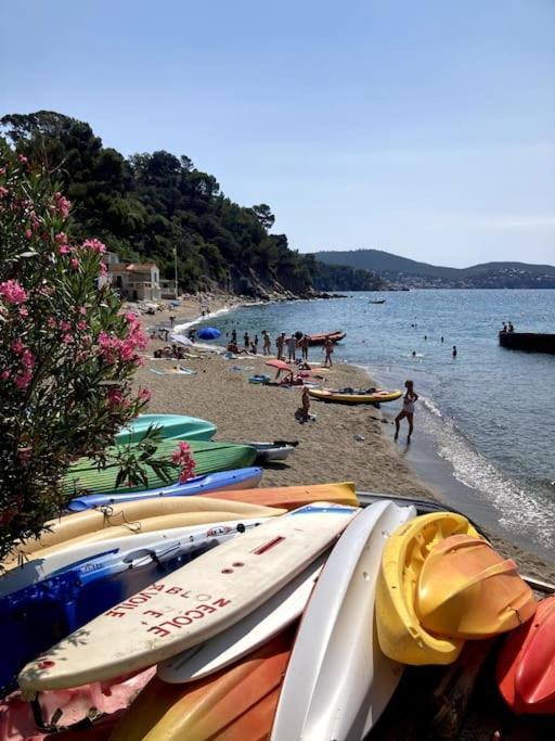 Cabanon Moderne, Les Pieds Dans L'Eau, 2 Chambres Le Pradet Esterno foto